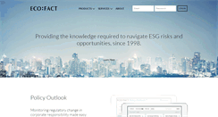 Desktop Screenshot of ecofact.com